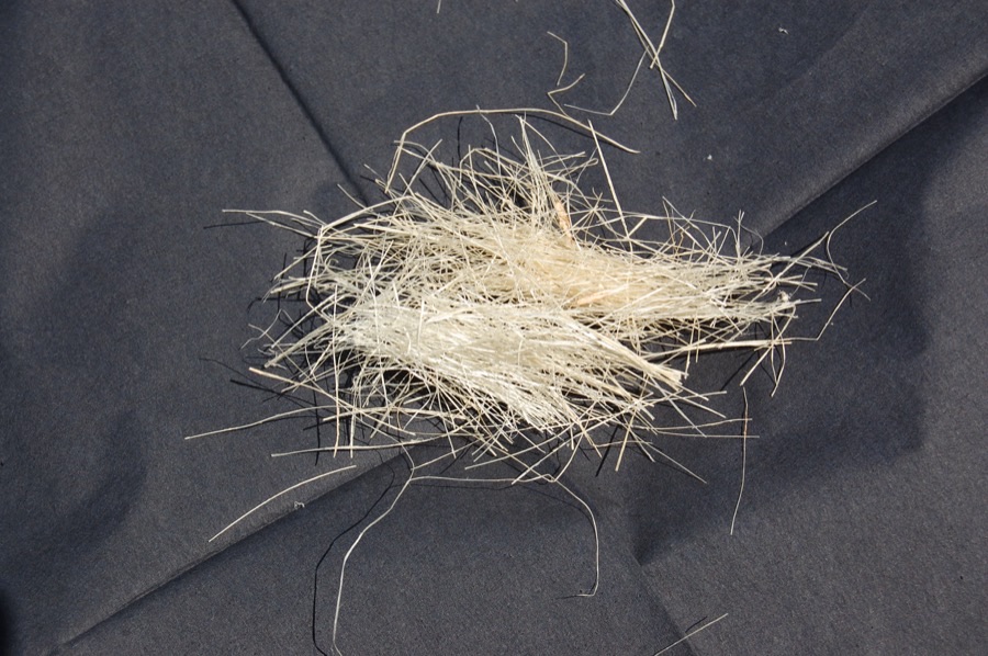 What should the finished fibre look like?